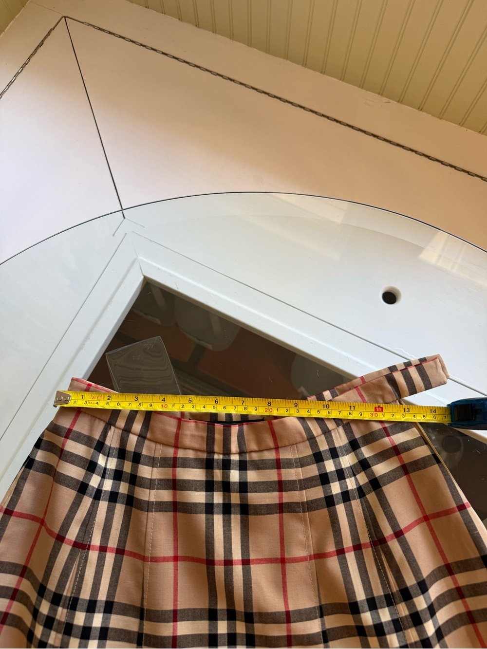 Burberry Nova Pleated Calf Length Skirt - Picture 5 of 8